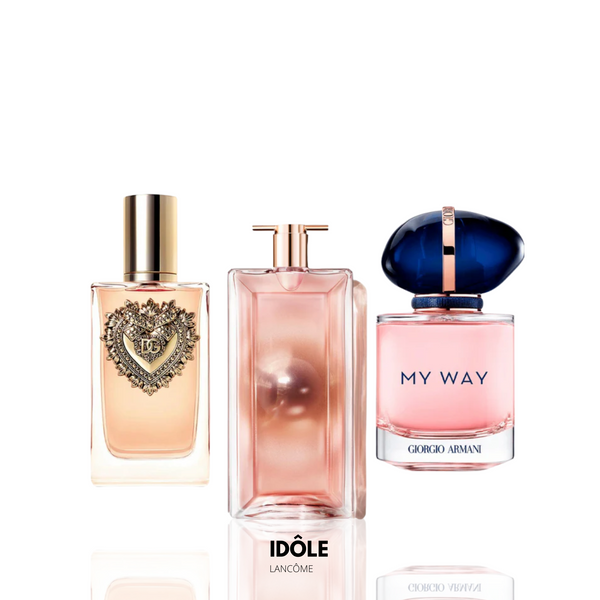 Kit de Elegancia – 3 Perfumes Importados de 100 ml