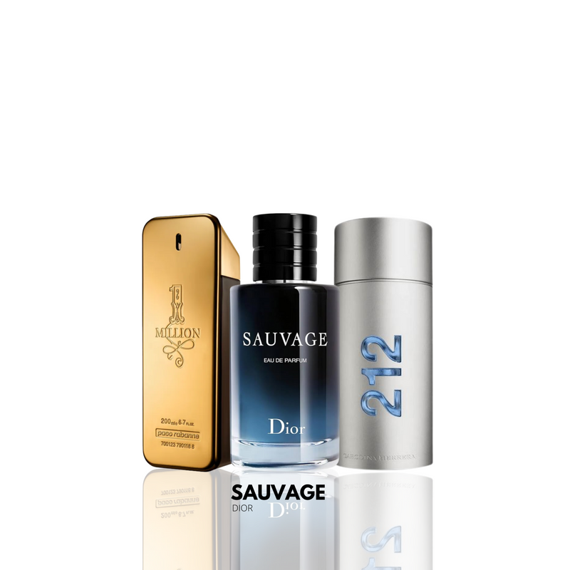 Kit de Elegancia – 3 Perfumes Importados de 100 ml