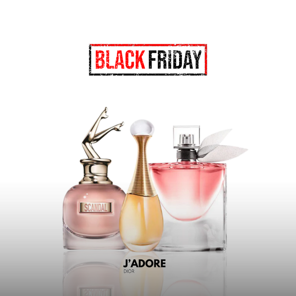 Oferta Limitada Black Friday – Kit Premium Femenino con 3 Perfumes de 100 ml