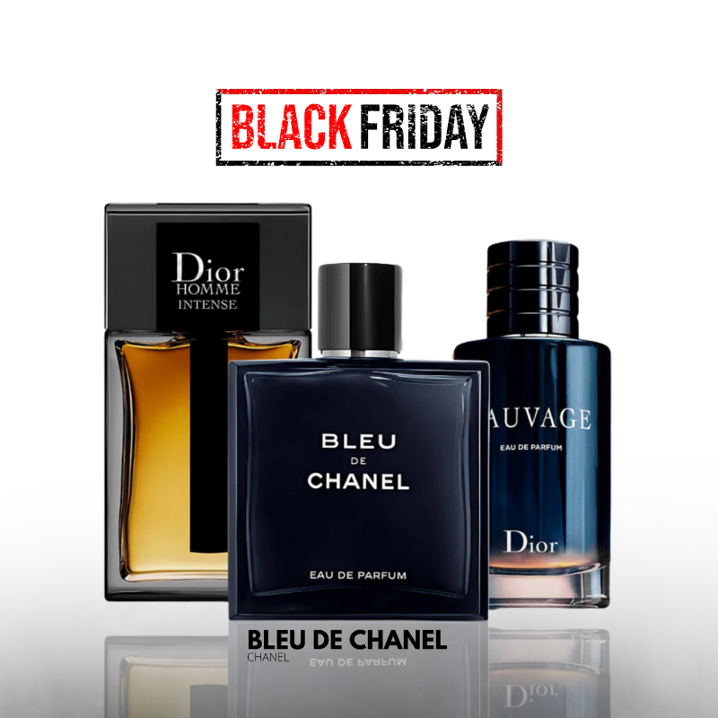 Trío de Perfumes Dior &amp; Chanel (100ml) – con Descuento Exclusivo de Black Friday